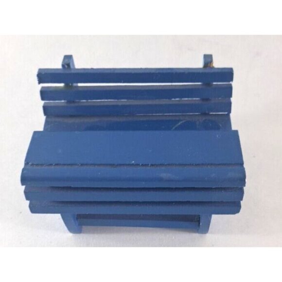 VTG Dollhouse Victorian Style Furniture Desk Sewing Machine Nursery Birdcage - Picture 6 of 6